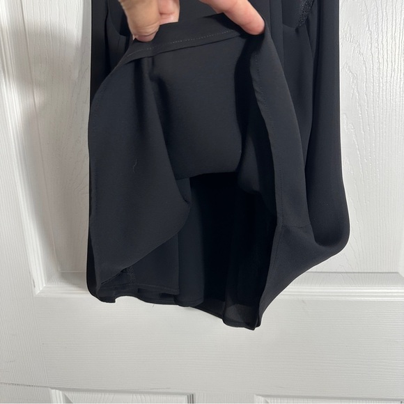 Loft Outlet size SP black cami, racerback, chiffon with full lining, layer - Picture 9 of 9